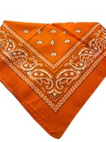 Oranje bandana zakdoek 1
