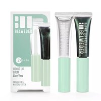 Belweder Vloeibare Lippenbalsem Liquid Lip Balm Aloe Vera Cristallin and Magical Green