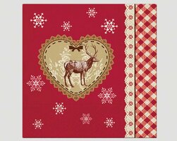 Premium Collection by Jean Servetten Hart Eland Rood