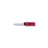 5V4.6510.T 7611160301871 Mesje briefopener voor SwissCard Victorinox rvs rood