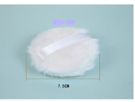 Wynie fluffy spons wit