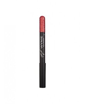 Wynie Star Glitter Oogschaduw Potlood Helder Rood