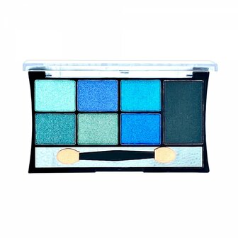 DDonna - Color Palette Oogschaduw - Planet Azul - Blauw/Zwart