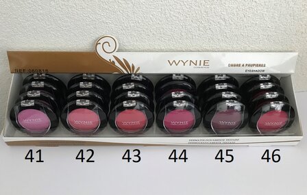 Wynie - Mono oogschaduw - Paars - Nummer 45 voorkant