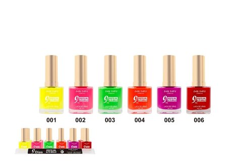 Easy Paris - Nagellak - Fris Paars Roze Magenta Fuchsia Purper - 1 flesje met 13 ml inhoud - Nummer 005 - Display