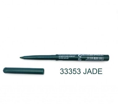 Leticia Well - Jade Groen/Green lippotlood en oogpotlood draaibaar zacht / Automatic Eyeliner Lipliner Soft - Nummer 33353 - 1 