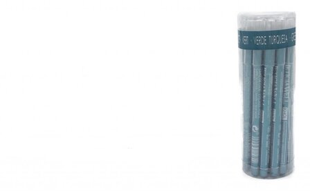 Leticia Well - Kohl / Kajal Oogpotlood / Eyeliner Pencil - Turquoise Groen/Verde Turquesa/Green Turkoise - Nummer 3005 - Koker