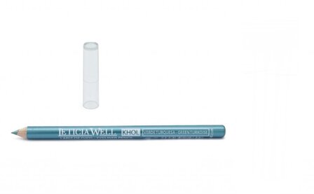 Leticia Well - Kohl / Kajal Oogpotlood / Eyeliner Pencil - Turquoise Groen/Verde Turquesa/Green Turkoise - Nummer 3005