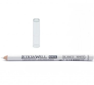 Leticia Well - Kohl / Kajal Oogpotlood / Eyeliner Pencil - Wit/Blanco/White - Nummer 3016