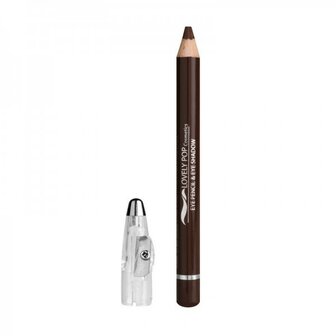 Lovely Pop Cosmetics - Jumbo 2 in 1 Oogschaduw en Oogpotlood met puntenslijper - Bruin - 1 potlood met slijper