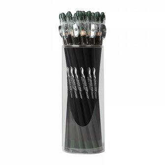 Lovely Pop Cosmetics - Extra lang oogpotlood en lippotlood met puntenslijper - Keizerlijk groen / Eye &amp; Lip Liner - Imperia