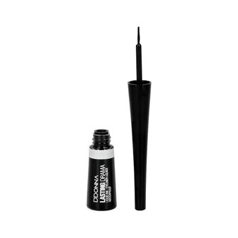 D&#039;Donna - Vloeibare Eyeliner - Lasting Drama - Zwart - Waterproof - 1 flacon met 3 gram inhoud