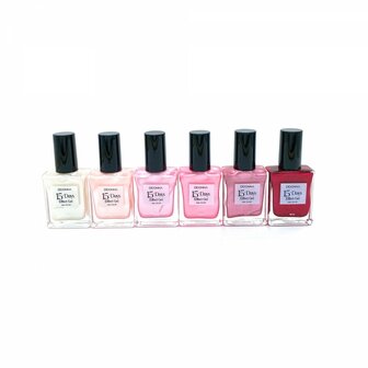 D&#039;Donna - 15-Days Effect Gel Nagellak Pearl - Roze Parelmoer - 1 Flesje met 16 ml. inhoud - Nummer 27 - Met nummer