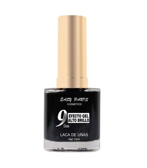 Easy Paris - Nagellak - Zwart - 1 flesje met 13 ml inhoud - Nummer 009