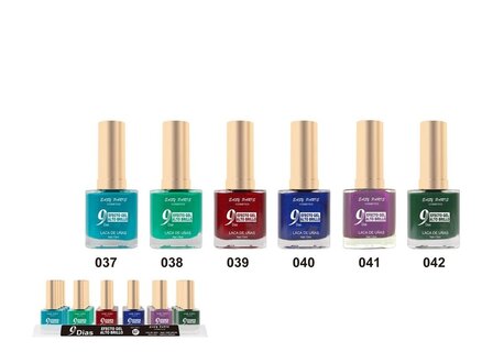 Easy Paris - Nagellak - Donker Blauw - 1 flesje met 13 ml inhoud - Nummer 040 - Display