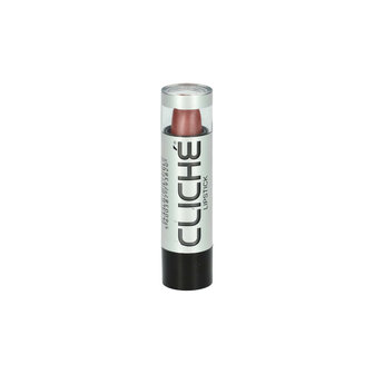 Clich&eacute; - Lipstick / Lippenstift - Koel Warm Bruin Parelmoer Metallic - Nummer 11 - 1 Stuks - In huls