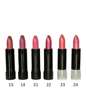 Clich&eacute; - Lipstick / Lippenstift - Donker Roze Parelmoer met Glitter/Shimmer - Nummer 14 - 1 Stuks - Kleuren 2