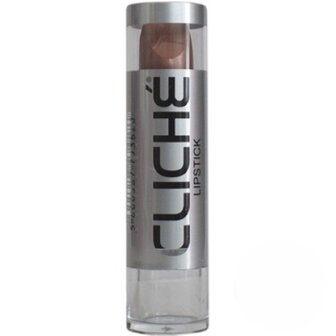 Clich&eacute; - Lipstick / Lippenstift - Goud / Bruin / Warm Nude Parelmoer Metallic - Nummer 27 - 1 Stuks - In huls