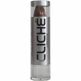 Clich&eacute; - Lipstick / Lippenstift - Bruin Parelmoer Metallic - Nummer 37 - 1 Stuks - In huls