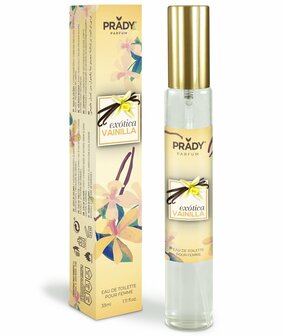 Prady - Ex&oacute;tica Vainilla - Exotische Vanille Geur - Eau de Toilette Pour Femme - 33 ml