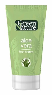 Green Nature - Alo&euml; Vera - Voeten Cr&egrave;me - Foot Cream - 100 ml.