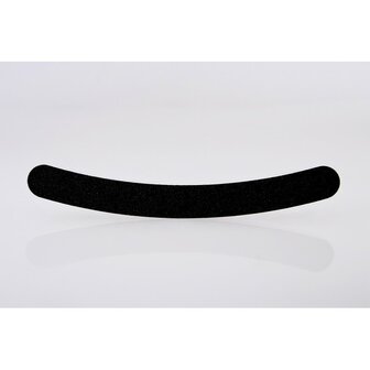 Lovely Pop Accessories - Gebogen / Boemerang Nagelvijl - Zwart - 17,7 cm lang - 2 cm breed - 3 mm dik - 1 stuks in blisterverpa