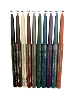 Easy Paris - Bruin oogpotlood &amp; lippotlood, draaibaar / Automatic Eye &amp; Lip Pencil - Waterproof - Nummer 003 Marron Cho