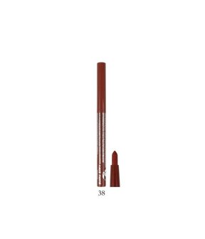 Easy Paris Cosmetics - Caramel Bruin - Chocolade Melk Bruin - Oogpotlood &amp; Lippotlood draaibaar / Automatic Eyeliner &amp; 