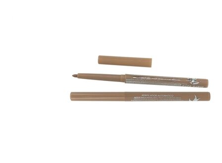 Easy Paris Cosmetics - Licht Bruin - Oogpotlood &amp; Lippotlood draaibaar / Automatic Eye Pencil &amp; Lip Pencil - Waterproof