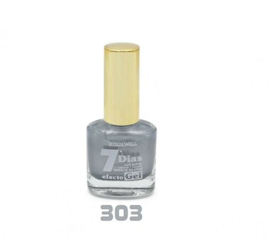 Leticia Well nagellak 275 metallic zilver