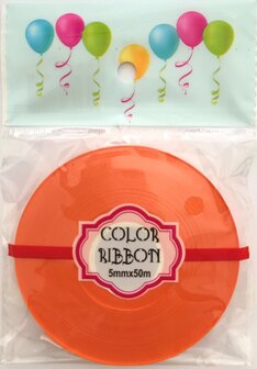 Color Ribbon Oranje 1