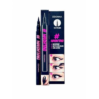 D&#039;Donna Zwarte Eyeliner Zwart