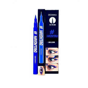 D&#039;Donna Helder Blauw Eyeliner Helder Blauw