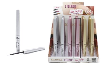 Leticia Well Eyeliner Metallic 02 Pink