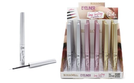 Leticia Well Eyeliner Metallic Display
