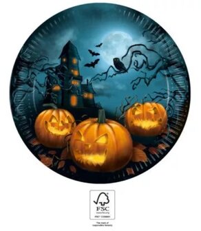 Halloween Sensations papieren borden
