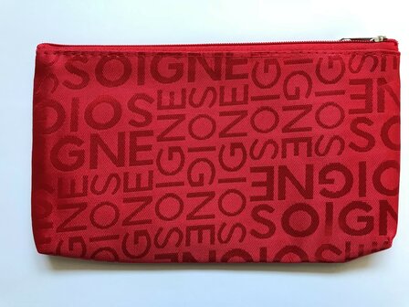 soigne rood 2 origineel make-up tasje toilettasje bol.com