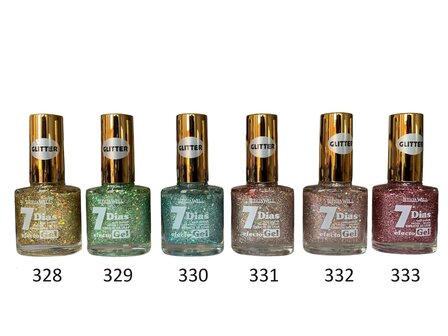 Leticia Well Glitter Nagellak 328 329 330 331 332 333