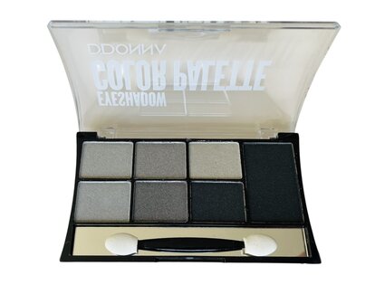 DDonna - Color Palette Oogschaduw - Planet Gris - Grijs/Zilver/Zwart
