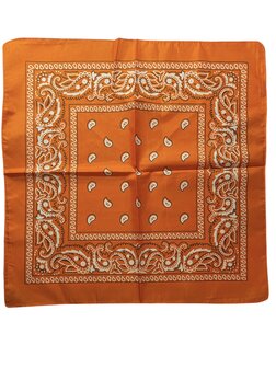Oranje bandana zakdoek 2