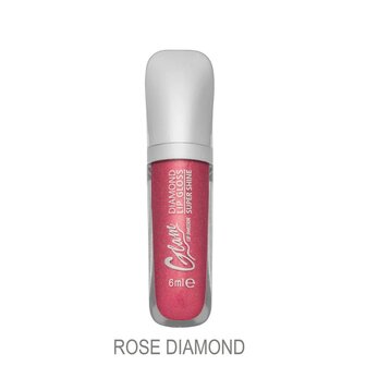 Glam of Sweden Diamond Lip Gloss Super Shine Rose Diamond