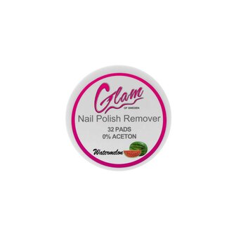 Glam of Sweden Nail Polish Remover Pads Watermelon Watermeloen