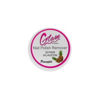 Glam of Sweden Nail Polish Remover Pads Pineapple Ananas