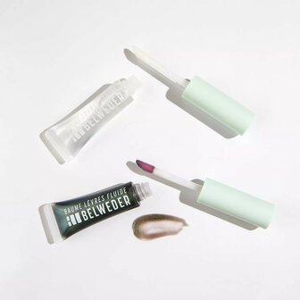 Belweder Vloeibare Lippenbalsem Liquid Lip Balm Aloe Vera Cristallin and Magical Green Sfeerimpressie