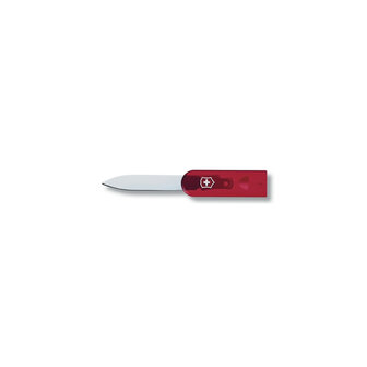 5V4.6510.T 7611160301871 Mesje briefopener voor SwissCard Victorinox rvs rood