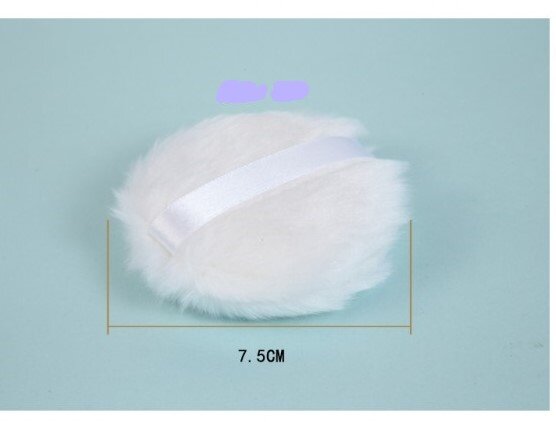 Wynie fluffy spons wit