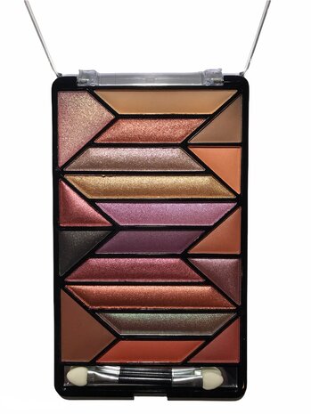 Lovely Pop Cosmetics - Oogschaduw Palette Horizon Terra Shine - 19 stijlvolle, matte en shimmer tinten
