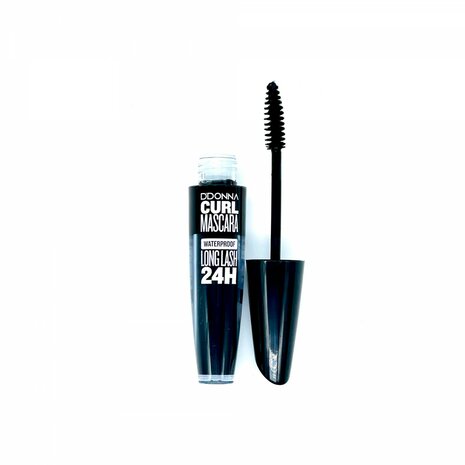 DDonna - Curl Mascara - Zwart - Waterproof - 1 flesje met 8 gram inhoud