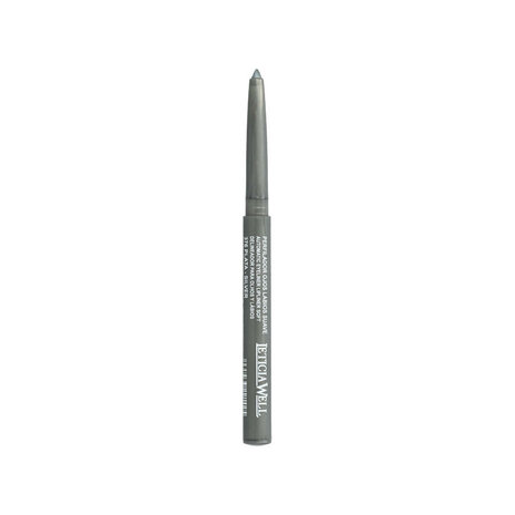 Leticia Well - Silver/Zilver oogpotlood en lippotlood draaibaar zacht / Automatic Eyeliner Lipliner Soft - Nummer 33376 - 1 stu