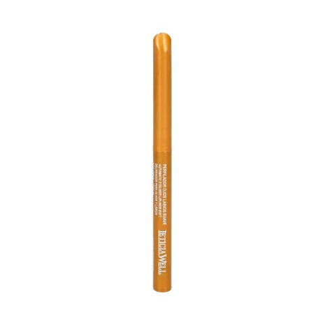 Leticia Well - Goud/Gold/Oro Lippotlood en Oogpotlood draaibaar zacht / Automatic Eyeliner Lipliner Soft - Nummer 33377 - 1 stu